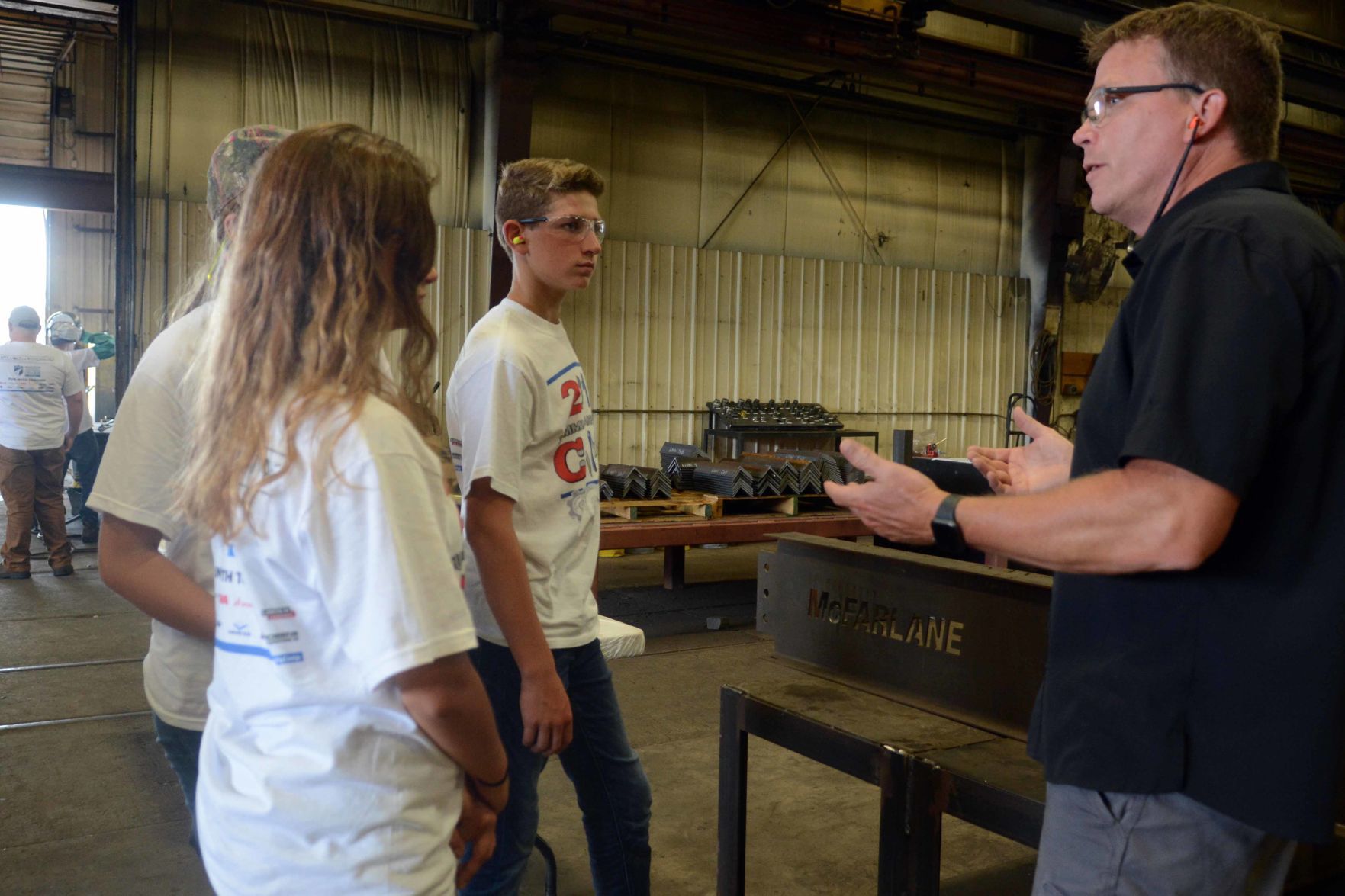 'Fun with Torches' welding camp tours McFarlane Manufacturing